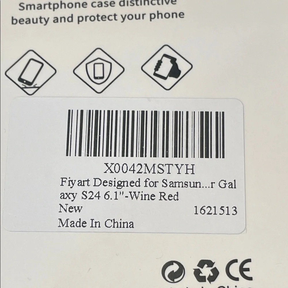 Heart Design Red Phone Case - Picture 4 of 6